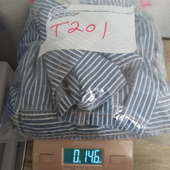 CURRENT ELLIOTT The Mechanic Shortall in Whereabout Stripe Womens Size 2 - Picture 7 of 7